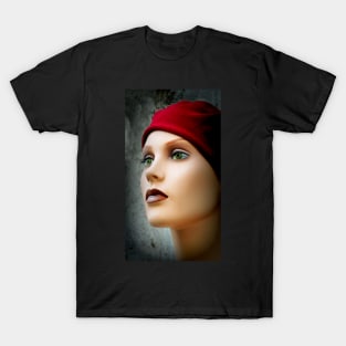 Red Cap, Green Eyes T-Shirt